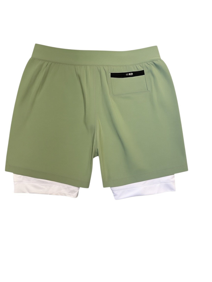 Men's 7" Short with longer Compression liner