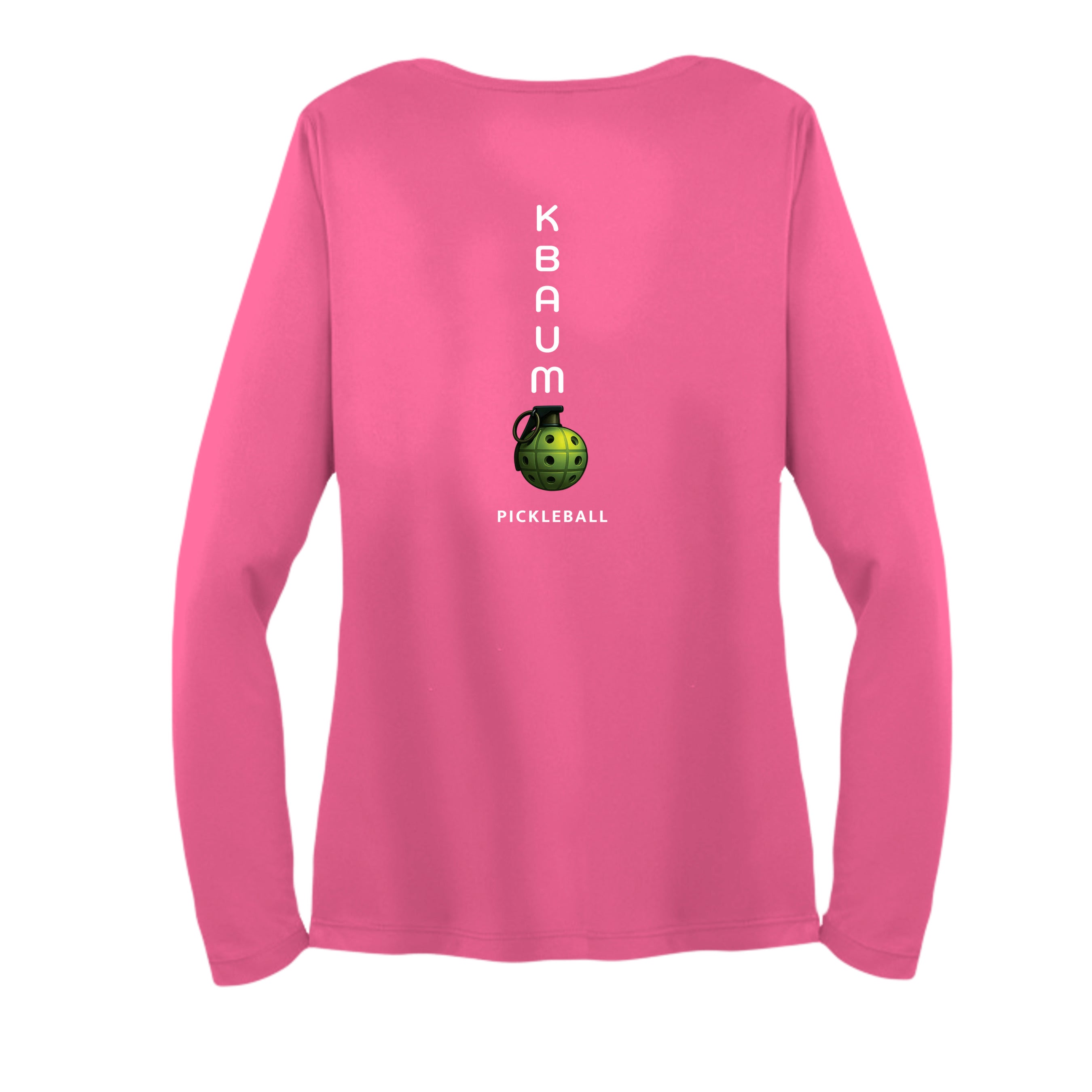 Neon Pink - LST353LS - BACK