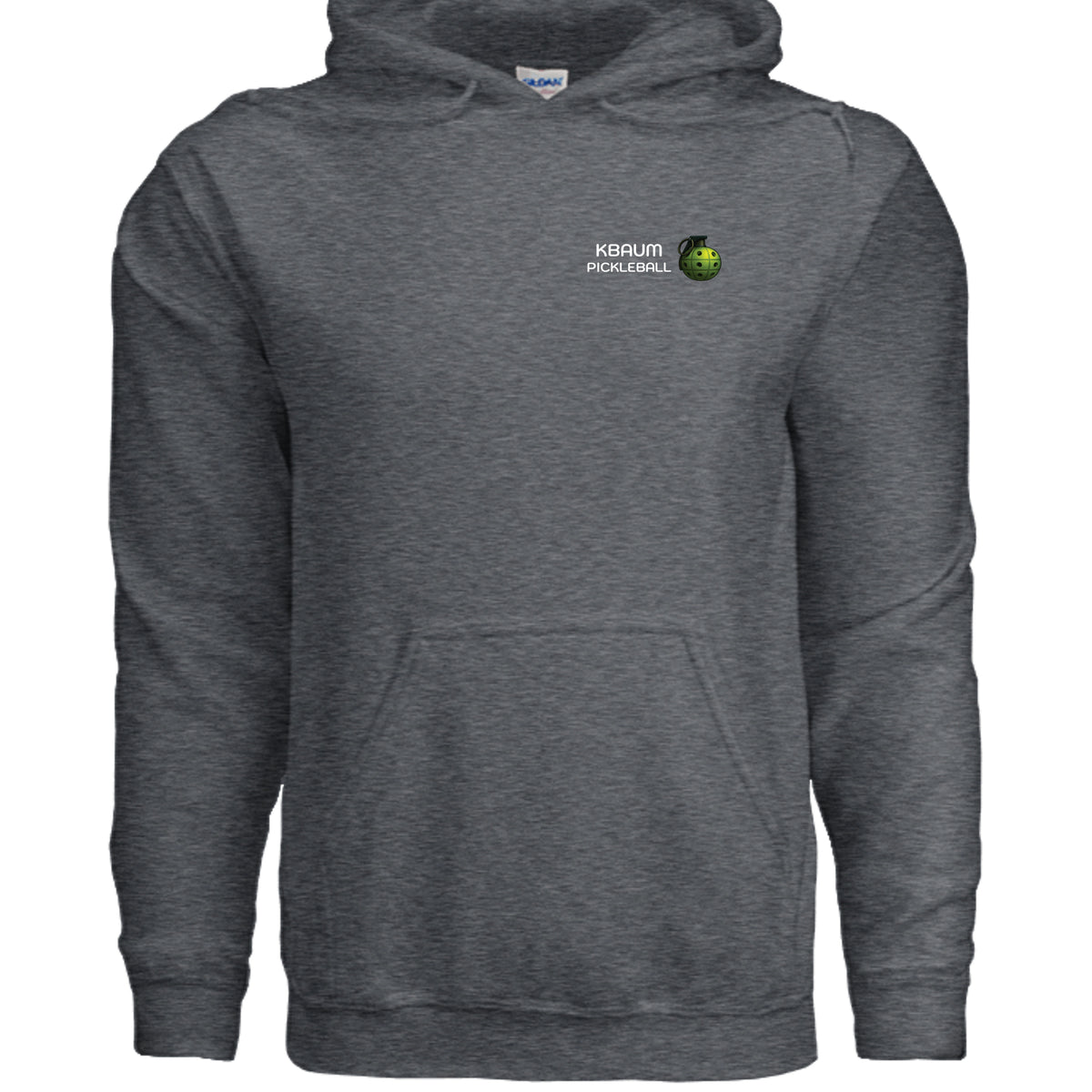 DARK HEATHER - G185 - FRONT