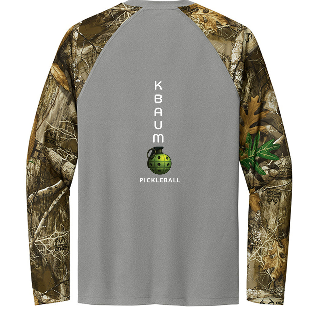 Grey Concrete Heather/ Realtree Edge - RU151LS - BACK