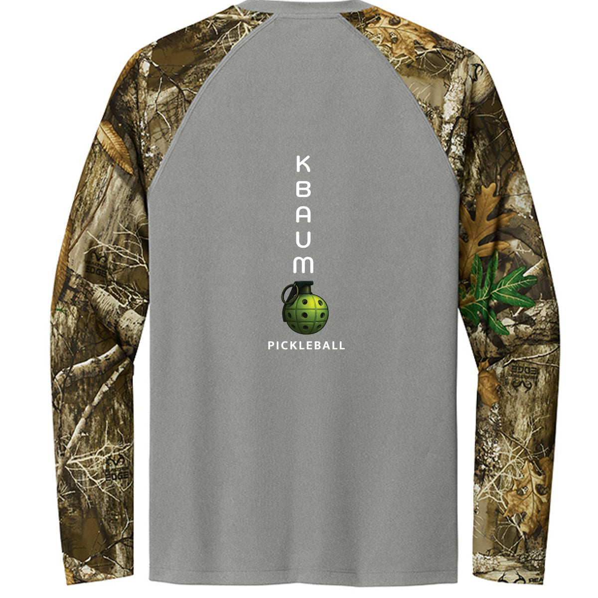 Grey Concrete Heather/ Realtree Edge - RU151LS - BACK